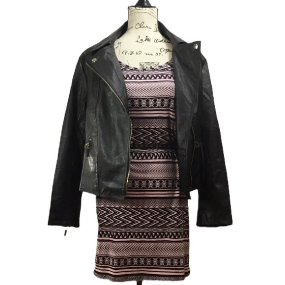 NEW Mini Dress Tribal Geo Design Size XL - Picture 6 of 6